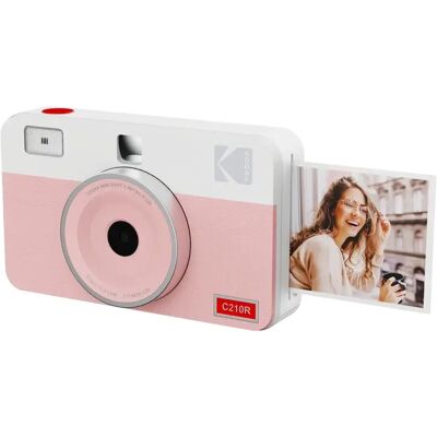 Kodak Mini Shot 2 Retro instant fényképezőgép rózsaszín KOCAMC210RPK Kodak Mini Shot 2 Retro instant fényképezőgép rózsaszín KOCAMC210RPK