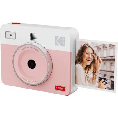 Kodak Mini Shot 3 Retro instant fényképezőgép rózsaszín C300R KOCAMC300RPK Kodak Mini Shot 3 Retro instant fényképezőgép rózsaszín C300R KOCAMC300RPK