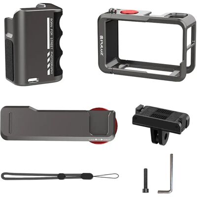 PULUZ Fém védőtok markolattal DJI Osmo Action 5 Pro/4/3 PULUZ Fém védőtok markolattal DJI Osmo Action 5 Pro/4/3