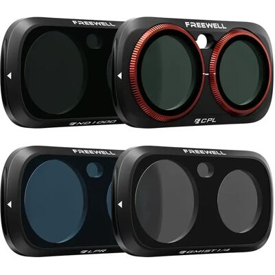 FREEWELL Everyday szűrőkészlet Insta360 Luna Ultra (4 db-os) FREEWELL Everyday szűrőkészlet Insta360 Luna Ultra (4 db-os)