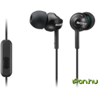 Sony MDR-EX110AP fekete Sony MDR-EX110AP fekete
