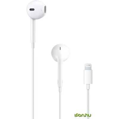 Apple EarPods Lightning fülhallgató távvezérlővel és mikrofonnal OEM Apple EarPods Lightning fülhallgató távvezérlővel és mikrofonnal OEM