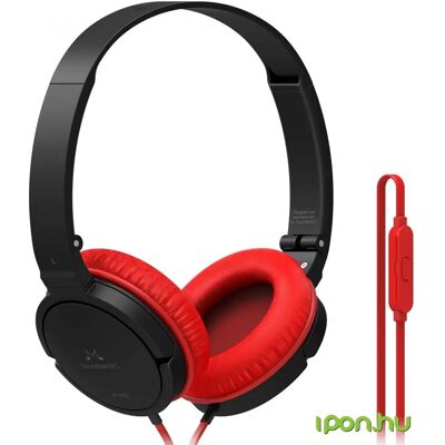 SOUNDMAGIC P11S On-Ear Headset fekete-piros SOUNDMAGIC P11S On-Ear Headset fekete-piros