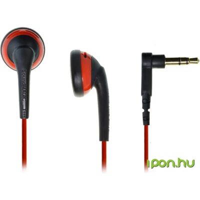 SOUNDMAGIC EP10 Earbuds fülhallgató fekete-piros SOUNDMAGIC EP10 Earbuds fülhallgató fekete-piros