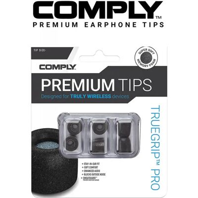 COMPLY TrueGrip Pro TWR-200-B Fülillesztékek - Vezeték nélküli fülhallgatók COMPLY TrueGrip Pro TWR-200-B Fülillesztékek - Vezeték nélküli fülhallgatók