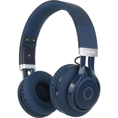 Gyerek fejhallgató SENCOR Frieza Blue - Bluetooth 5.3, Zajcsökkentés, RGB háttérvilágítás Gyerek fejhallgató SENCOR Frieza Blue - Bluetooth 5.3, Zajcsökkentés, RGB háttérvilágítás