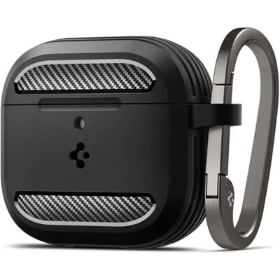 SPIGEN Rugged Armor AirPods 4 fekete SPIGEN Rugged Armor AirPods 4 fekete
