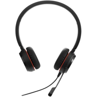 JABRA Evolve 20 SE Stereo UC USB C/A adapter fekete JABRA Evolve 20 SE Stereo UC USB C/A adapter fekete