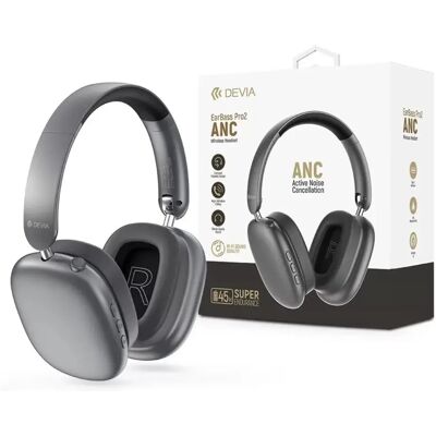 DEVIA EarBass Pro2 ANC szürke DEVIA EarBass Pro2 ANC szürke