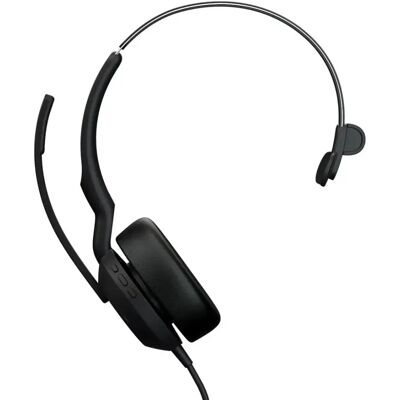 JABRA Evolve2 50 USB C/A MS Mono fekete JABRA Evolve2 50 USB C/A MS Mono fekete