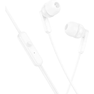 HOCO M121 Bright 3.5mm fehér HOCO M121 Bright 3.5mm fehér