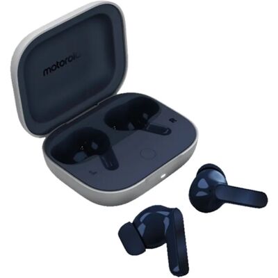 Motorola BUDS bluetooth fülhallgató SZTEREO (v5.3. TWS. mikrofon. aktív zajszűrő. vízálló + töltőtok) SÖTÉTKÉK Motorola BUDS bluetooth fülhallgató SZTEREO (v5.3. TWS. mikrofon. aktív zajszűrő. vízálló + töltőtok) SÖTÉTKÉK