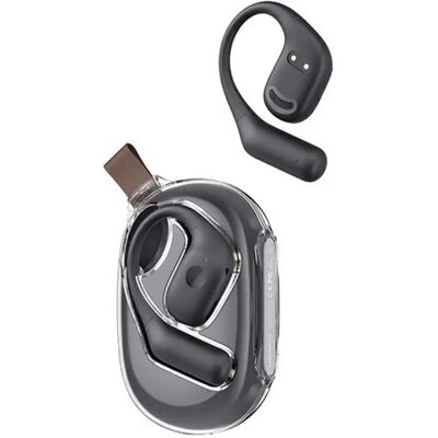 USAMS G26 bluetooth fülhallgató SZTEREO v5.3, fülre akasztható + töltőtok, FEKETE USAMS G26 bluetooth fülhallgató SZTEREO v5.3, fülre akasztható + töltőtok, FEKETE