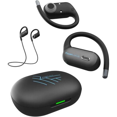POWERLOCUS Jumpy Bluetooth fejhallgató gyerekeknek fekete POWERLOCUS Jumpy Bluetooth fejhallgató gyerekeknek fekete