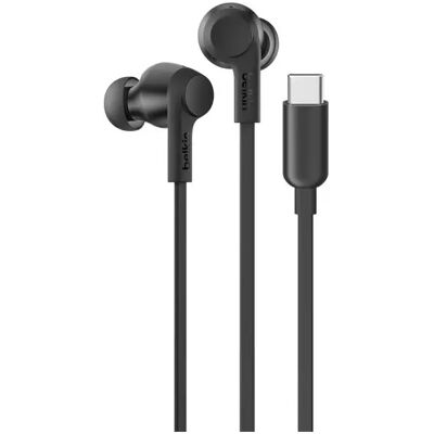 Belkin SoundForm ANC vezetékes fülhallgató USB-C fekete Belkin SoundForm ANC vezetékes fülhallgató USB-C fekete