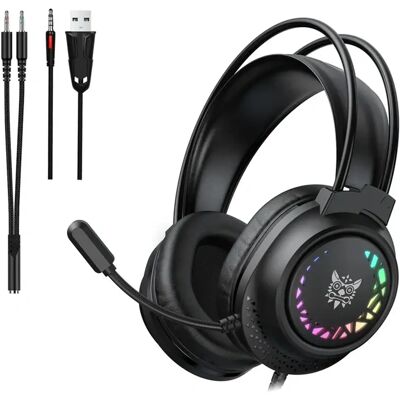 ONIKUMA X92 játék fejhallgató fekete ONIKUMA X92 játék fejhallgató fekete