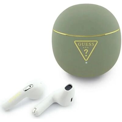 GUESS GOLD LINE TRIANGLE bluetooth fülhallgató TWS IPX5 khaki GUTWSA15HETN GUESS GOLD LINE TRIANGLE bluetooth fülhallgató TWS IPX5 khaki GUTWSA15HETN