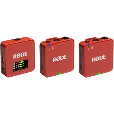 RODE Wireless GO GEN3 két csatornás vezeték nélküli mikrofon téglaszín 698813016686 RODE Wireless GO GEN3 két csatornás vezeték nélküli mikrofon téglaszín 698813016686