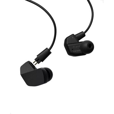 FINAL AUDIO VR3000 Recable Egy dinamikus meghajtós In-ear fülhallgató mikrofonnal fekete FIN-VR3000R-BK FINAL AUDIO VR3000 Recable Egy dinamikus meghajtós In-ear fülhallgató mikrofonnal fekete FIN-VR3000R-BK