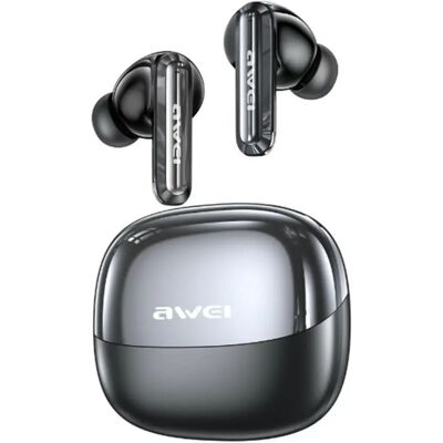 AWEI T229 ANC AI TWS bluetooth fülhallgató aktív zajszűrős fekete AWEI T229 ANC AI TWS bluetooth fülhallgató aktív zajszűrős fekete