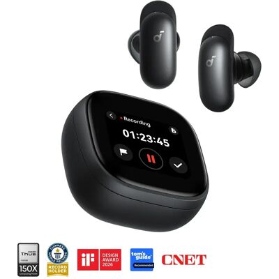 ANKER Soundcore Liberty 5 Pro Max fülhallgató fekete D1204G11 ANKER Soundcore Liberty 5 Pro Max fülhallgató fekete D1204G11