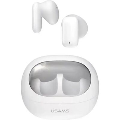 USAMS TWSTD TWS sztereo Bluetooth fülhallgató fehér BHUTD01 USAMS TWSTD TWS sztereo Bluetooth fülhallgató fehér BHUTD01