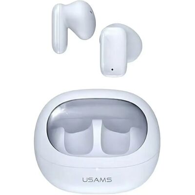USAMS TWSTD TWS Bluetooth Fülhallgató 5.3 Világoskék BHUTD02 USAMS TWSTD TWS Bluetooth Fülhallgató 5.3 Világoskék BHUTD02