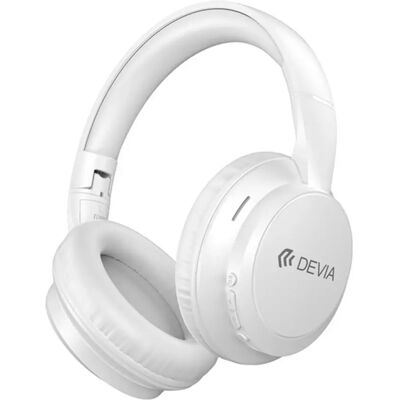 DEVIA LITE1 JH-820 Bluetooth sztereó fejhallgató v5.0 3.5mm fehér ST145177 DEVIA LITE1 JH-820 Bluetooth sztereó fejhallgató v5.0 3.5mm fehér ST145177