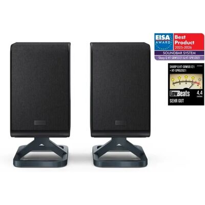 Sharp HT-SPR52021 2.0.2 Hangsugárzópár fekete Sharp HT-SPR52021 2.0.2 Hangsugárzópár fekete