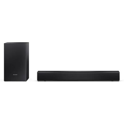 Sharp Compact 2.1 Soundbar vezeték nélküli mélynyomóval HT-SBW121 Sharp Compact 2.1 Soundbar vezeték nélküli mélynyomóval HT-SBW121
