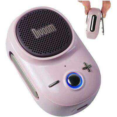 DIVOOM iTour-S Hangszóró csíptethető Bluetooth rózsaszín ITOUR-S_PINK DIVOOM iTour-S Hangszóró csíptethető Bluetooth rózsaszín ITOUR-S_PINK