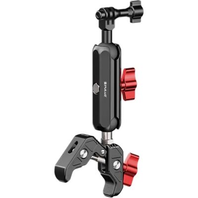 PULUZ Szelfi kamera tartó adapter motorokhoz rögzítőbilincses PULUZ Szelfi kamera tartó adapter motorokhoz rögzítőbilincses