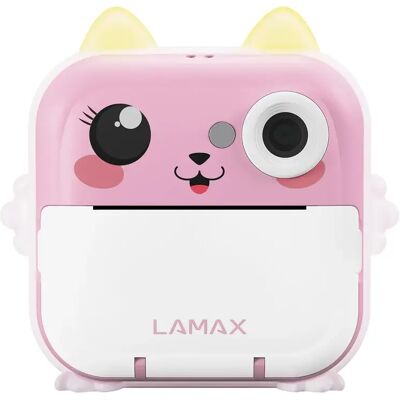 LAMAX InstaKid2 Plus Pink hőpapíros gyerek fényképezőgép LAMAX InstaKid2 Plus Pink hőpapíros gyerek fényképezőgép
