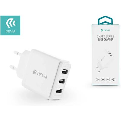 DEVIA Smart Series 3 USB Charger 17W fehér DEVIA Smart Series 3 USB Charger 17W fehér