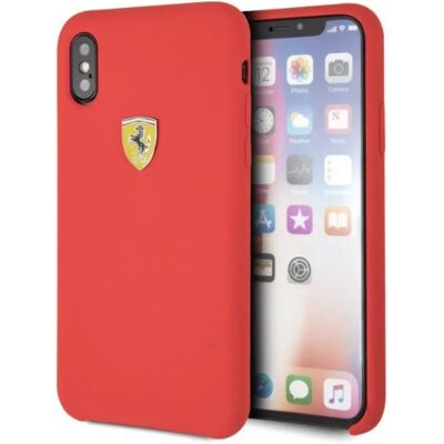 Acer FERRARI Szilikon SF tok pajzs logóval iPhone X/XS piros Acer FERRARI Szilikon SF tok pajzs logóval iPhone X/XS piros