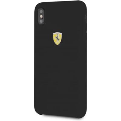 Acer FERRARI Szilikon SF tok pajzs logóval iPhone XS Max fekete Acer FERRARI Szilikon SF tok pajzs logóval iPhone XS Max fekete