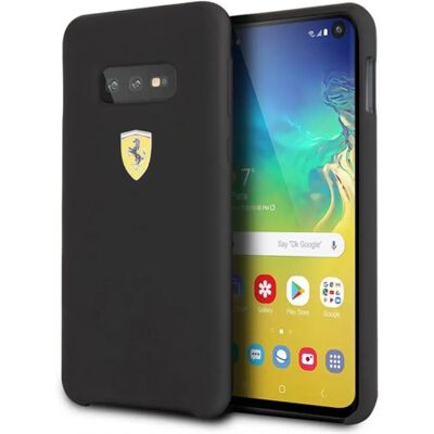 Acer FERRARI Szilikon SF tok pajzs logóval Samsung Galaxy S10 Lite fekete Acer FERRARI Szilikon SF tok pajzs logóval Samsung Galaxy S10 Lite fekete