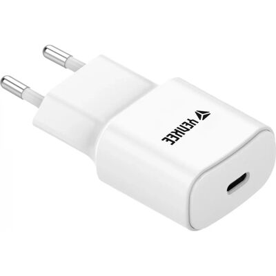 Yenkee YAC 2033WH USB-C Töltő - 20W, Fehér Yenkee YAC 2033WH USB-C Töltő - 20W, Fehér