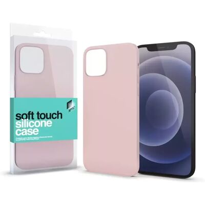 XPRO Soft Touch Silicone Case pink Apple iPhone 13 Mini készülékhez XPRO Soft Touch Silicone Case pink Apple iPhone 13 Mini készülékhez