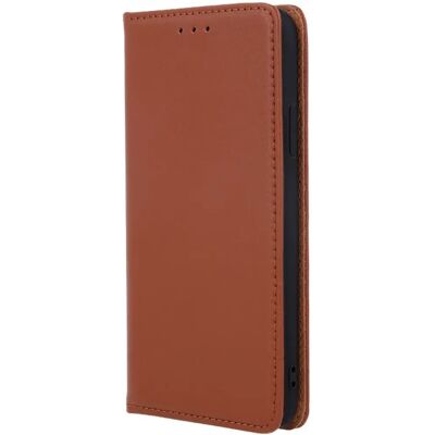 Zone Smart Pro oldalra nyitható bőrtok iPhone 17 Pro Max / iPhone 18 Pro Max barna Zone Smart Pro oldalra nyitható bőrtok iPhone 17 Pro Max / iPhone 18 Pro Max barna