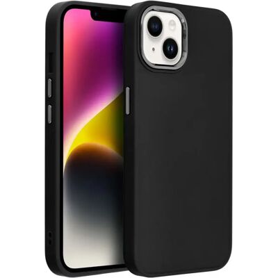 Zone Frame Case szilikon tok fémhatású kamera keret Samsung Galaxy S24 Ultra fekete Zone Frame Case szilikon tok fémhatású kamera keret Samsung Galaxy S24 Ultra fekete