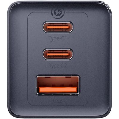 BASEUS 65W GaN5 Wall charger + kábel fekete BASEUS 65W GaN5 Wall charger + kábel fekete