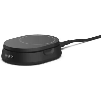 Belkin BoostCharge Pro Mágneses vezeték nélküli töltőállvány Qi2 15W fekete Belkin BoostCharge Pro Mágneses vezeték nélküli töltőállvány Qi2 15W fekete