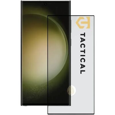 TACTICAL Glass Shield 5D Samsung Galaxy S23 Ultra kijelzővédő üvegfólia fekete TACTICAL Glass Shield 5D Samsung Galaxy S23 Ultra kijelzővédő üvegfólia fekete