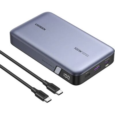 UGREEN PB720 Powerbank 20000mAh 100W szürke UGREEN PB720 Powerbank 20000mAh 100W szürke