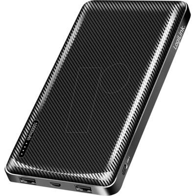 LOGILINK PA0316 Power Bank 2xUSB 1xUSB-C 10000mAh fekete LOGILINK PA0316 Power Bank 2xUSB 1xUSB-C 10000mAh fekete