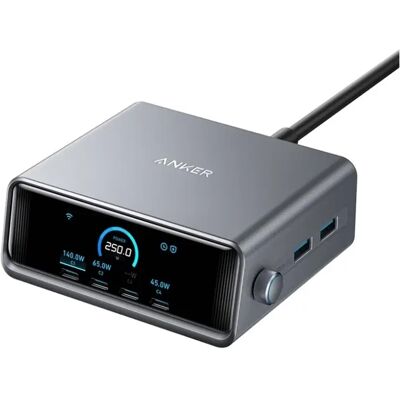 Anker Prime 250W GaN Töltő - Gyors töltés Anker Prime 250W GaN Töltő - Gyors töltés