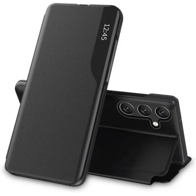 TECH-PROTECT Smart View oldalra nyíló tok Samsung Galaxy A55 fekete TECH-PROTECT Smart View oldalra nyíló tok Samsung Galaxy A55 fekete