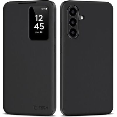 TECH-PROTECT Smart Wallet oldalra nyitható tok Samsung Galaxy A56 fekete TECH-PROTECT Smart Wallet oldalra nyitható tok Samsung Galaxy A56 fekete