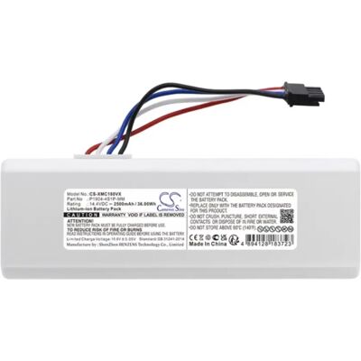 CAMERON SINO Li-Ion akku 14.4V/2500mAh, Xiaomi P1904-4S1P-MM kompatibilis, FEHÉR CAMERON SINO Li-Ion akku 14.4V/2500mAh, Xiaomi P1904-4S1P-MM kompatibilis, FEHÉR